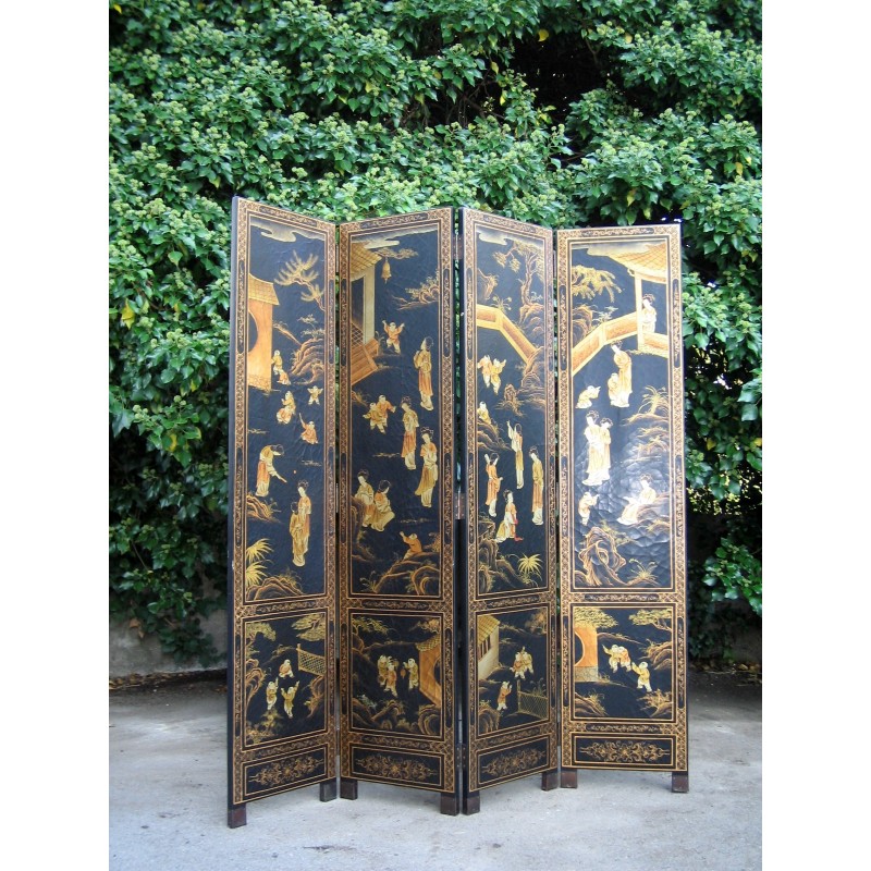 Chinese painted screen China Collection