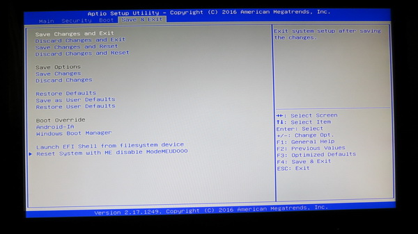 Chuwi HiBox Hero Dual OS BIOS Settings Presentation. Download BIOS file