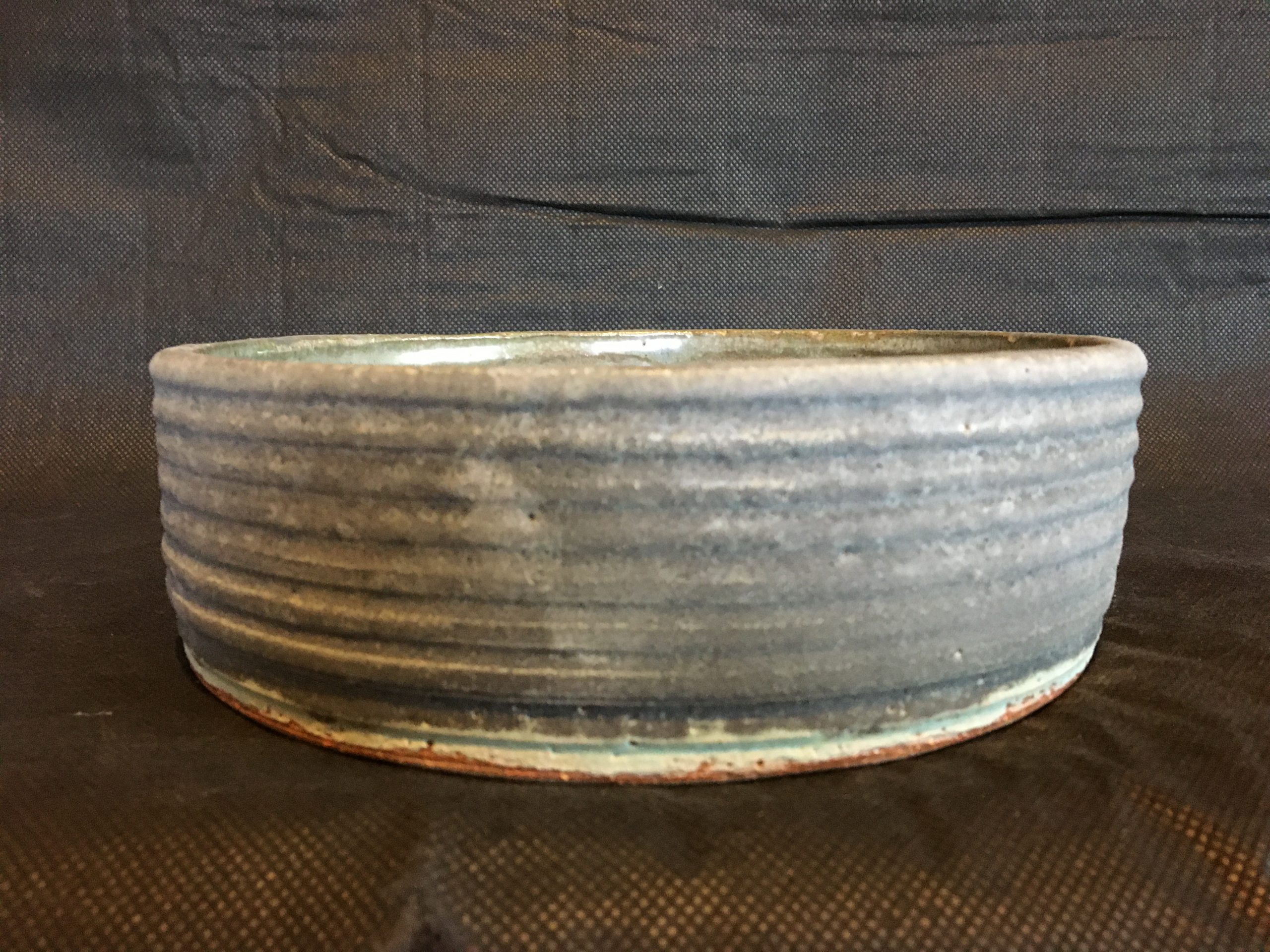 Ikebana Suiban Round Pot No. 7299 China Mist