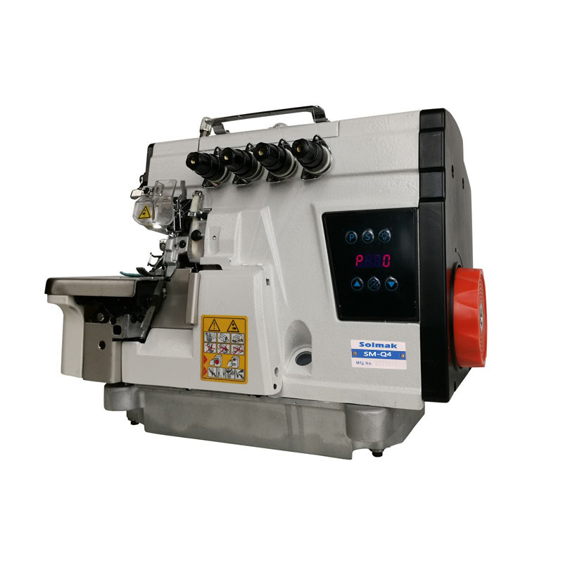 DIRECT DRIVE OVERLOCK SEWING MACHINE SMQ44 TAIZHOU SOLMAK SEWING