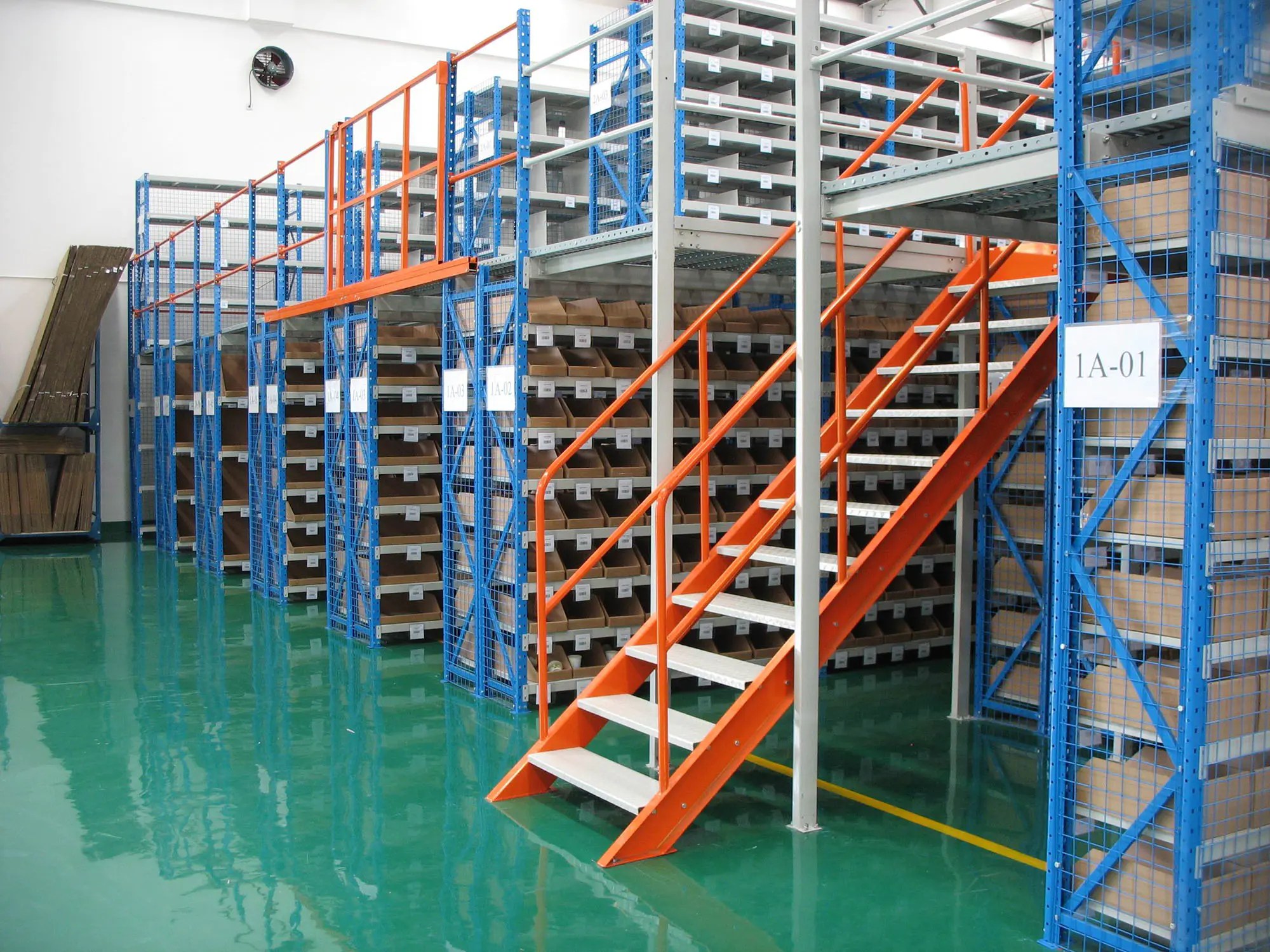 Pallet Rack Supported Mezzanine Racking System Manufacturer