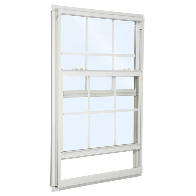 Aluminium vertical sliding double hung window