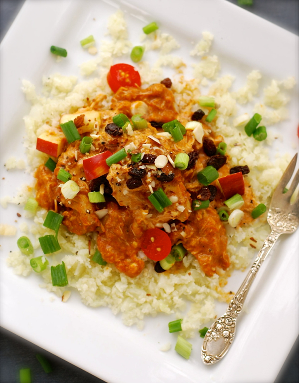 coconut chicken curry {crock pot recipe} ChinDeep