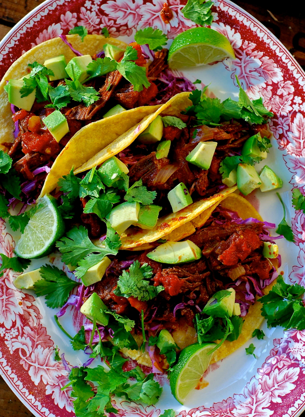 pot roast tacos {barbacoa} ChinDeep