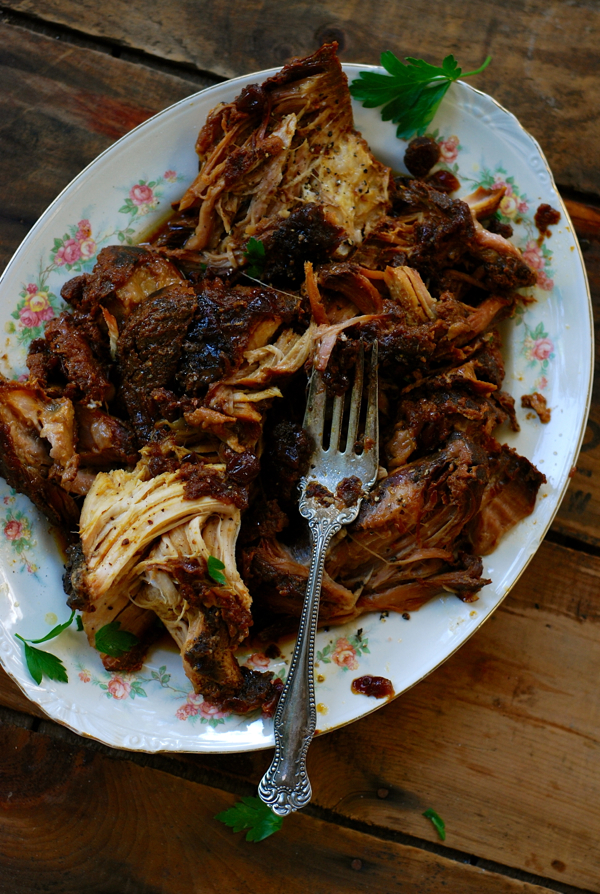 {slow cooker} honey cranberry pork roast ChinDeep