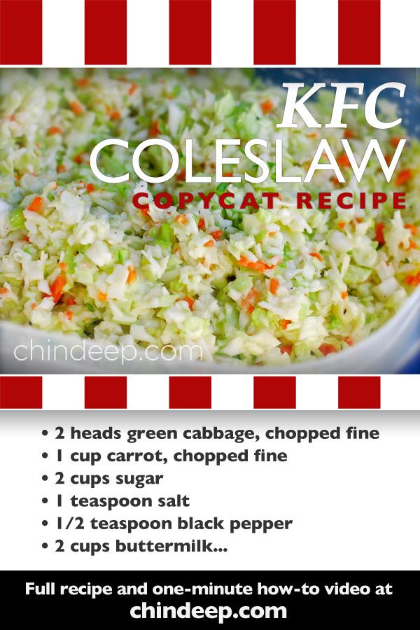 Kfc Coleslaw Recipe