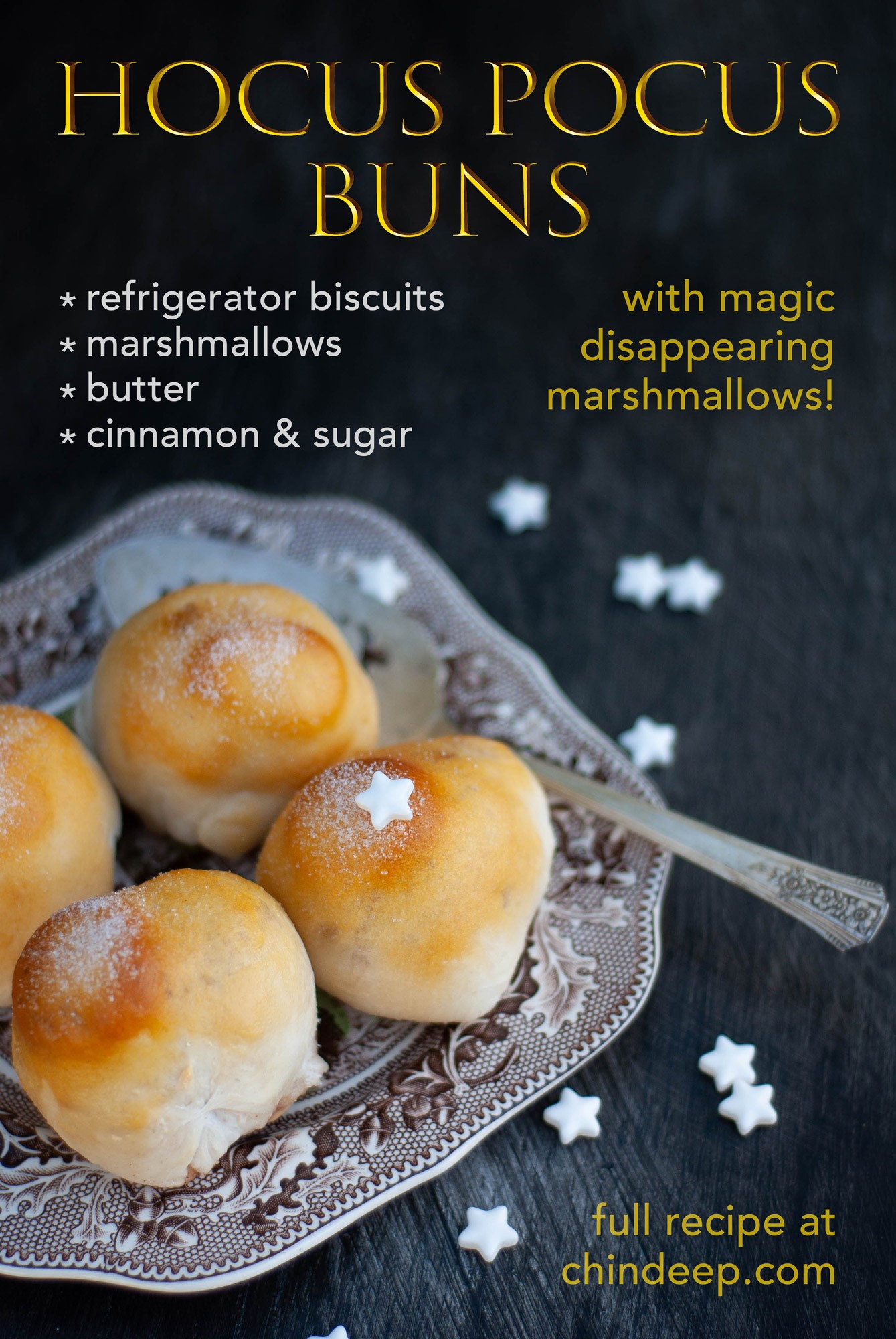 hocus pocus buns ChinDeep
