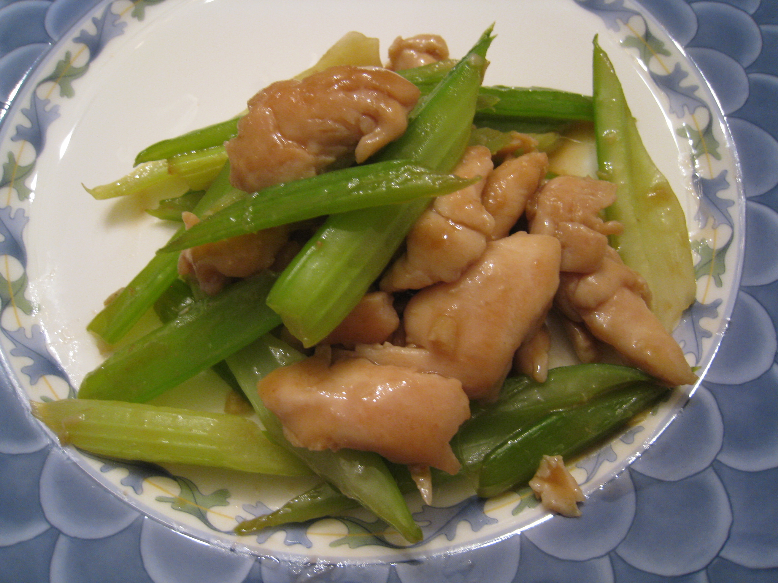 chicken and celery stir fry recipe