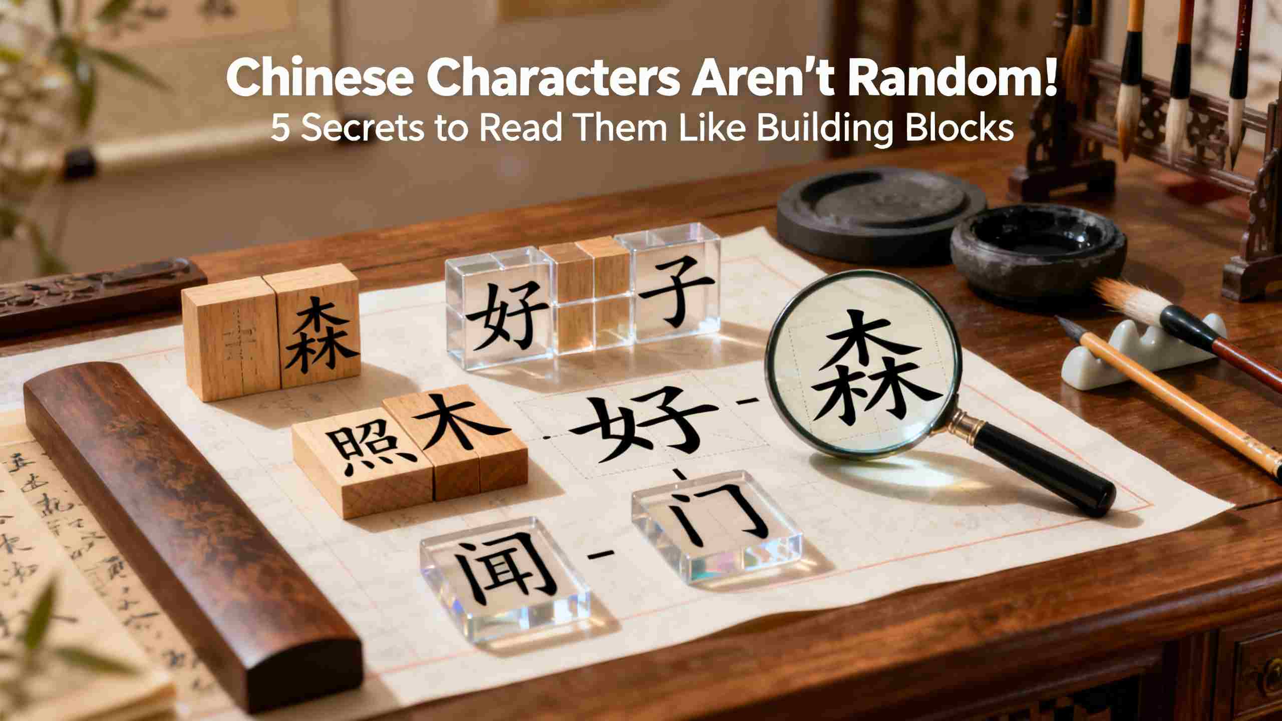 Chinese Characters Aren't Random! 5 Secrets to Read Them Like Building