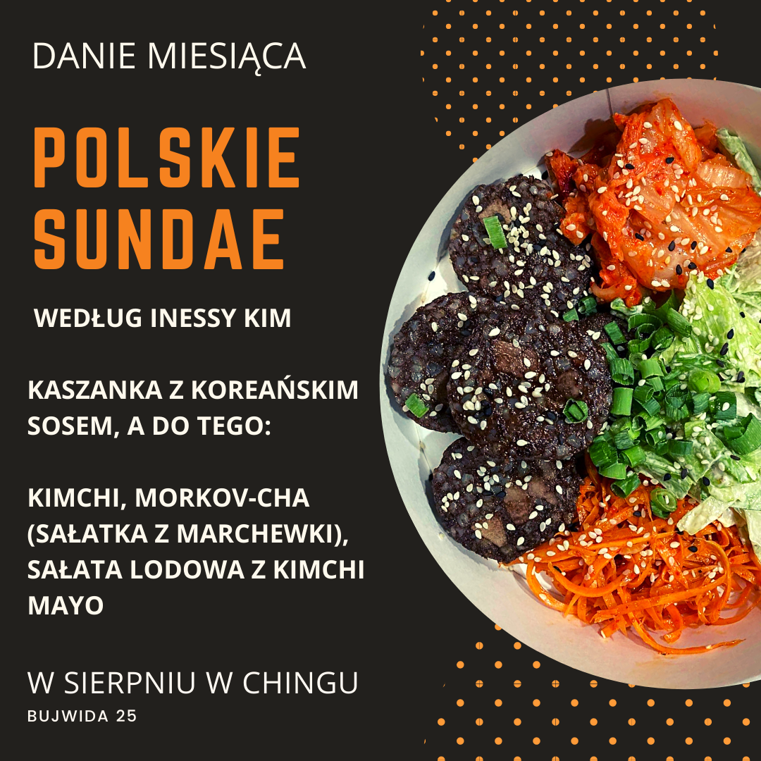 Dania miesiąca Chingu Korean street food