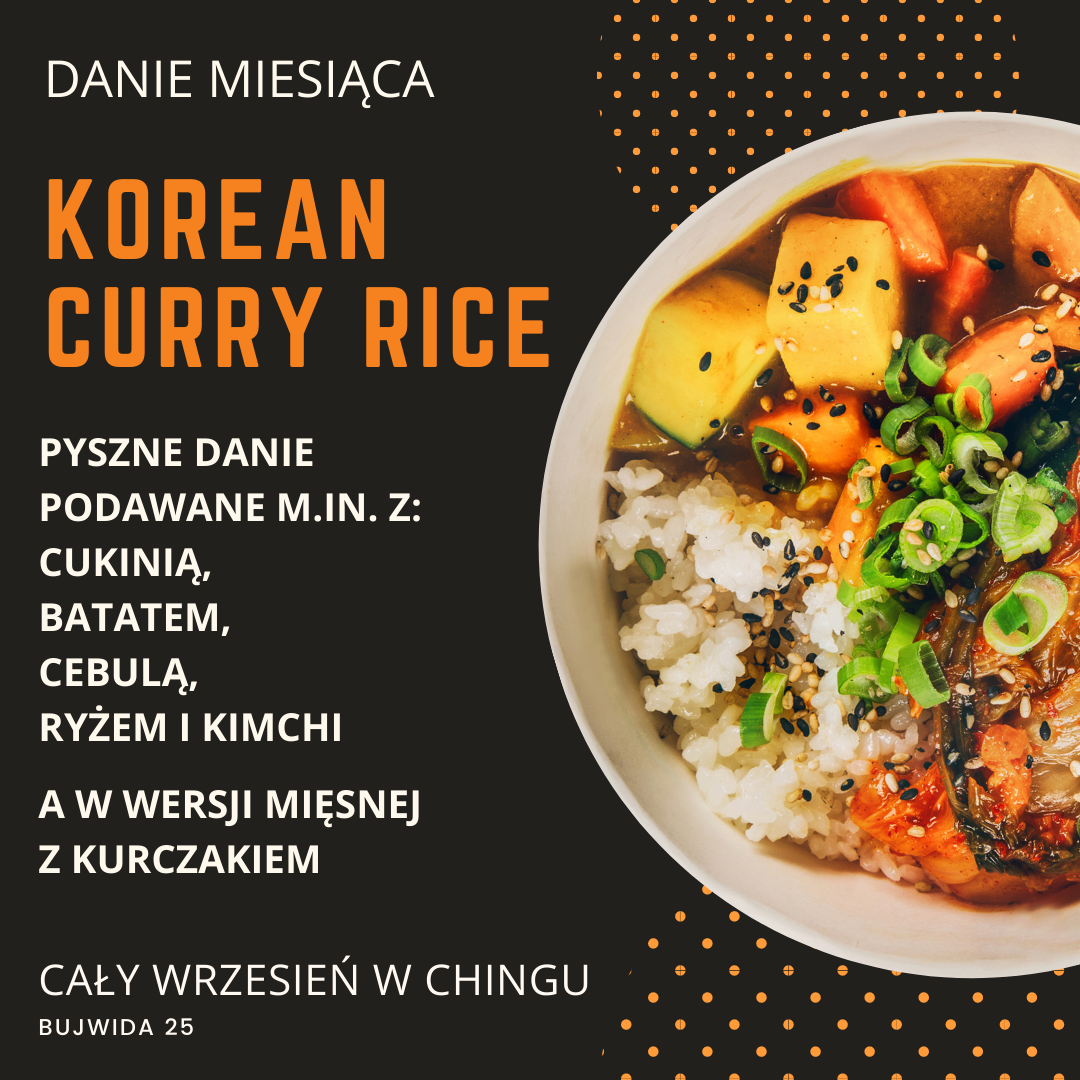Dania miesiąca Chingu Korean street food