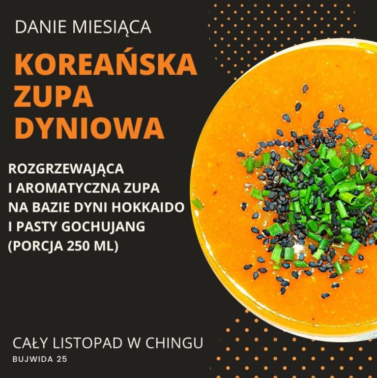 Dania miesiąca Chingu Korean street food