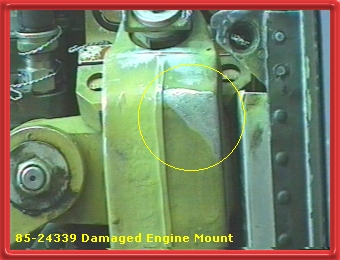 Boeing CH-47D Chinook - Preventable Engine Mount Damage.