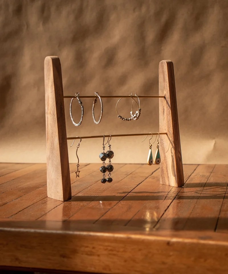 Jewellery Stand Jewellery Holder Wodden Aesthetic