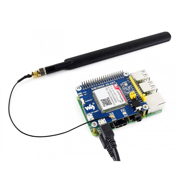  4G/GSM/GPRS/GNSS HAT for RPi, Global Ver