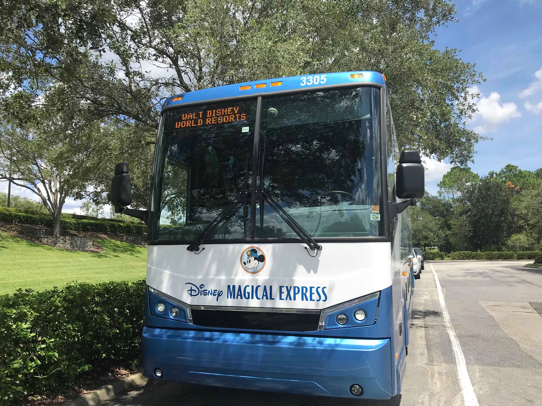 New Magical Express Buses Spotted at Walt Disney World Chip and Company
