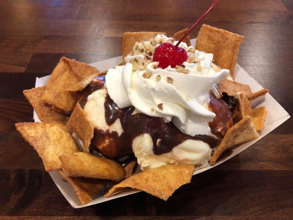 New Nacho Sundae at Ghirardelli in Disney Springs 