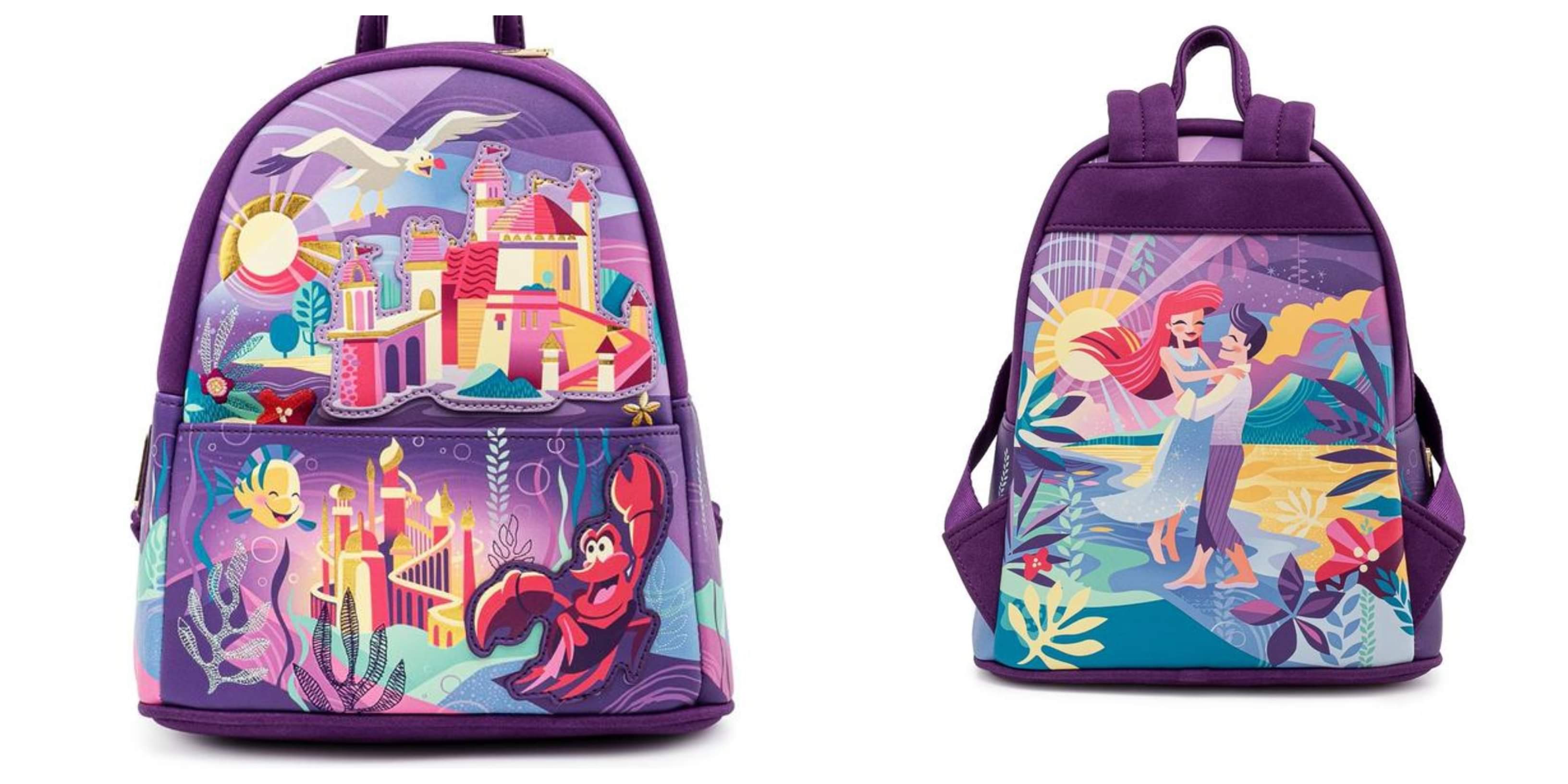 loungefly mermaid backpack