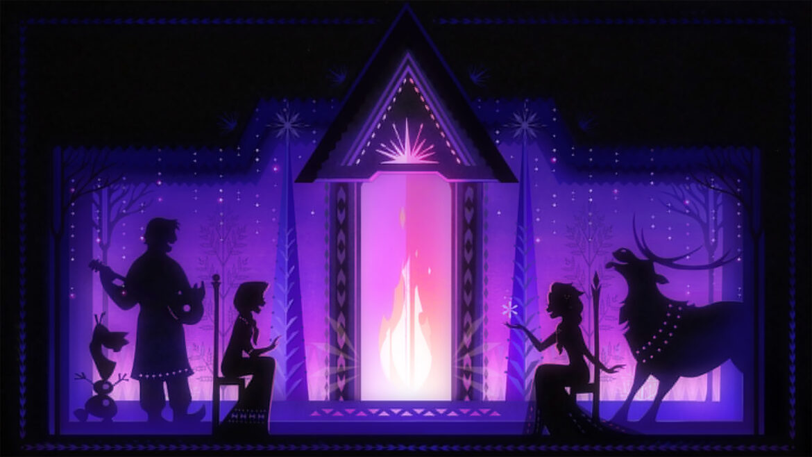 'Arendelle Castle Yule Log' Cut Paper Edition Coming to Disney+ This