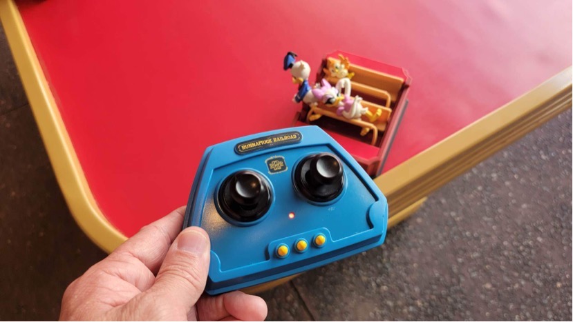 Mickey and Minnie's Runaway Railway Remote Control Trackless Train 