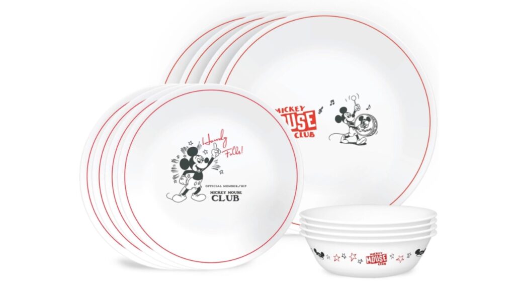 New Mickey Mouse Corelle Dinnerware Set To Have Magical Meals! Chip