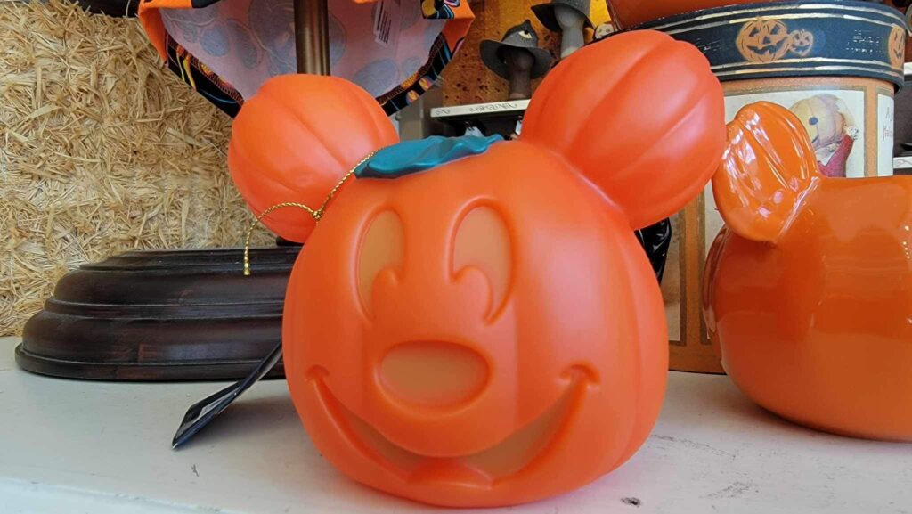Mickey Mouse Jack-O-Lanterns