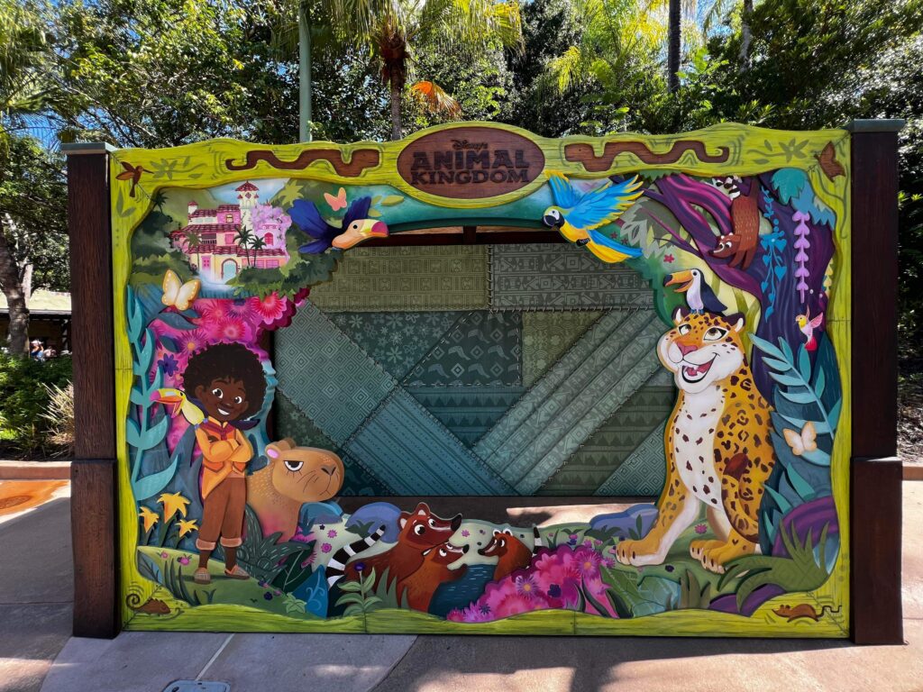Encanto Photo Op Debuts at Disney's Animal Kingdom Chip and Company