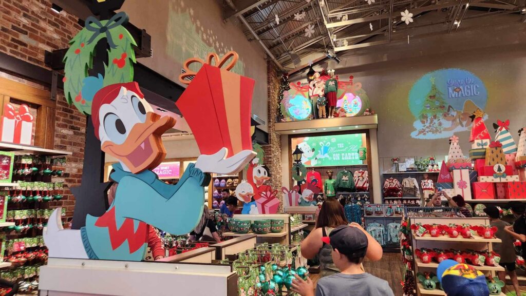 World of Disney in Disney Springs Decorated for the Holidays IMG_7449