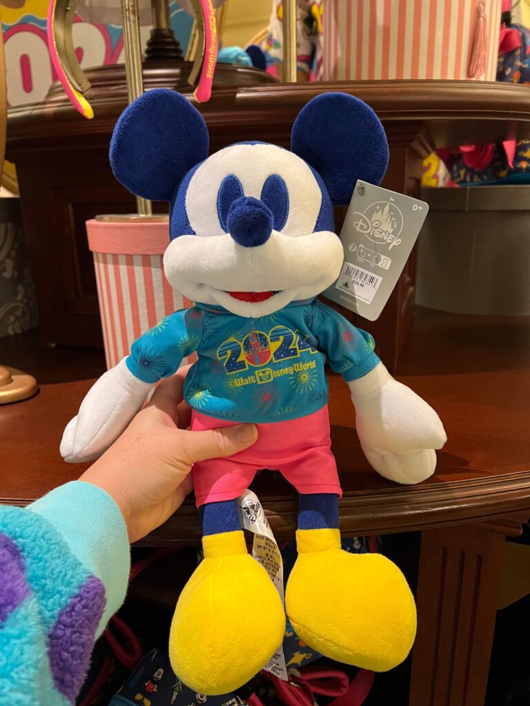 Walt Disney World 2024 Mickey Mouse Plush