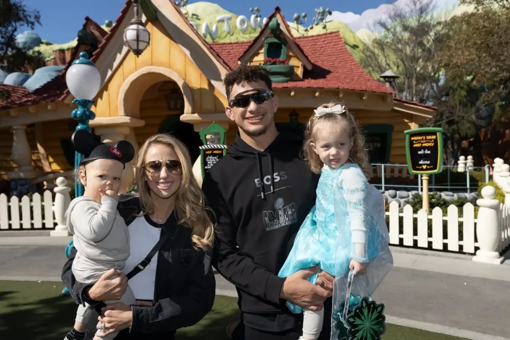 Patrick Mahomes Celebrates Super Bowl win at Disneyland IMG_8708