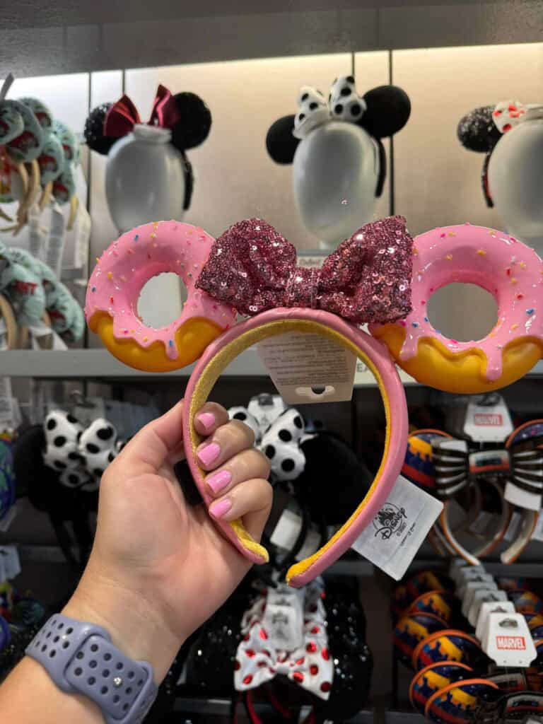 Minnie Mouse Donut Ear Headband