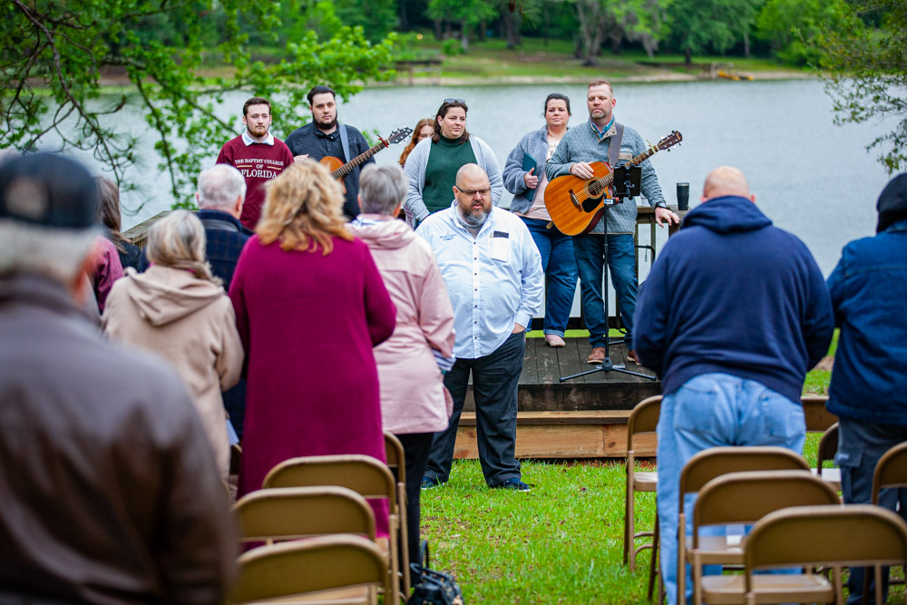 Easter Sunrise Worship at Blue Lake Baptist Church Chipley Bugle