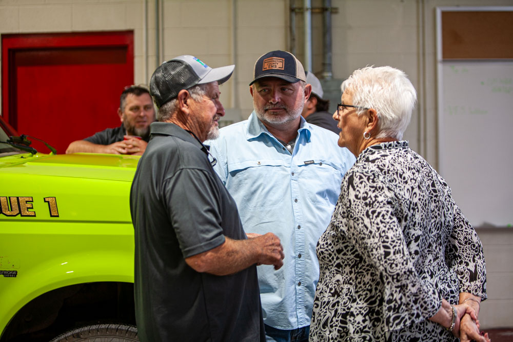 Fire Department Engine PushIn Chipley Bugle