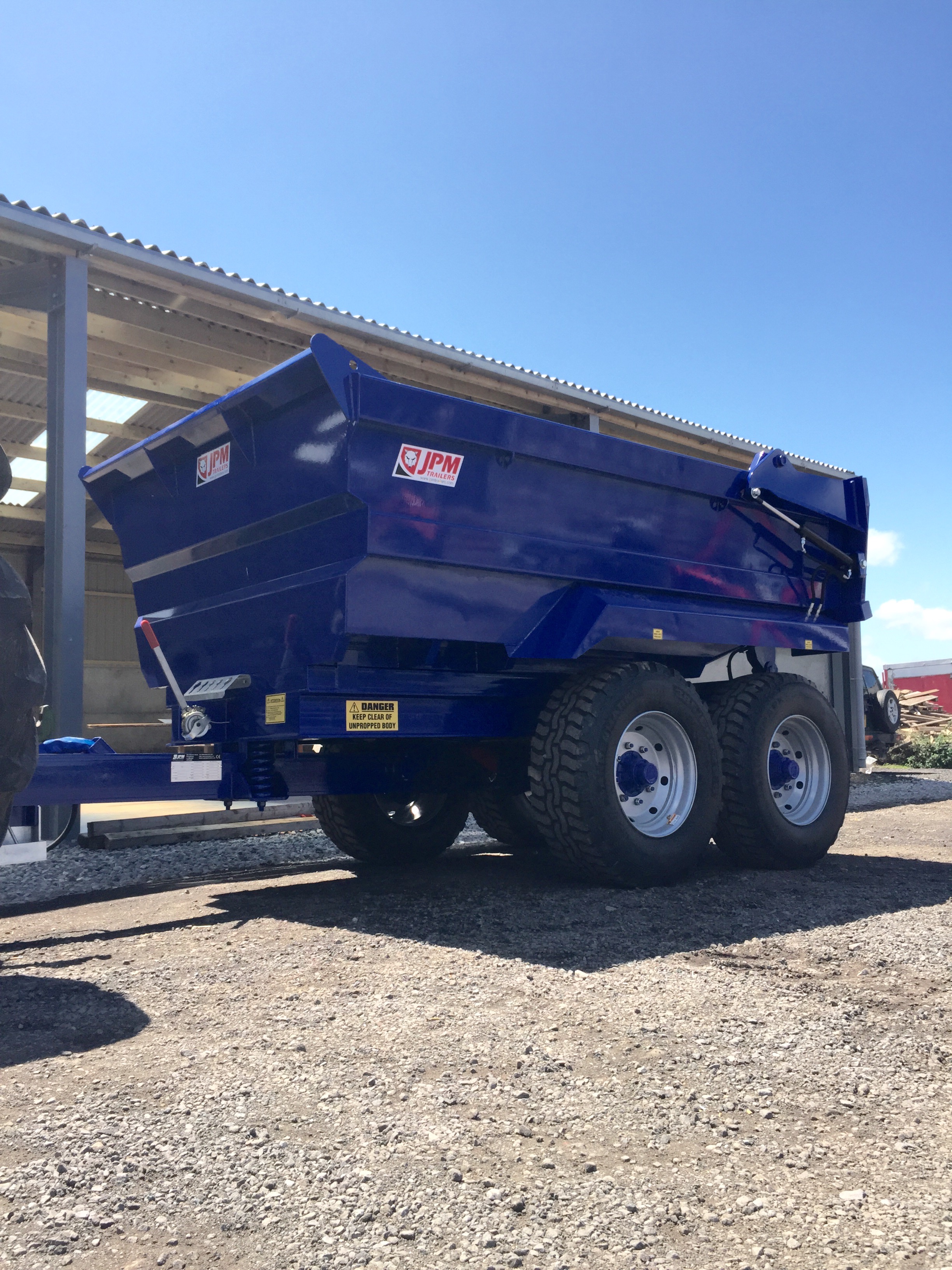JPM 14 Tonne Dump Trailers Chippenham Farm Sales