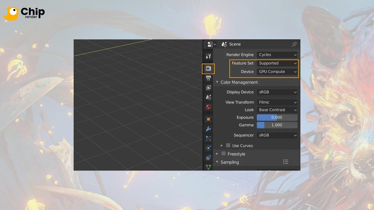 How to render with GPU in Blender? Chip Render Farm