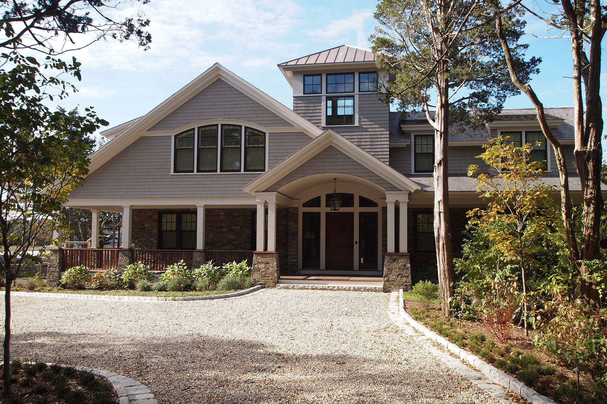 Falmouth home on Cape Cod designed by Chip Webster Architecture