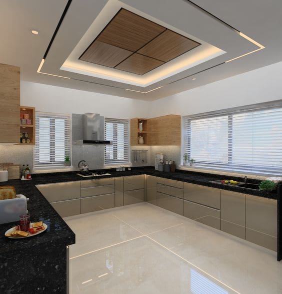 10 Kitchen False Ceiling Design Ideas