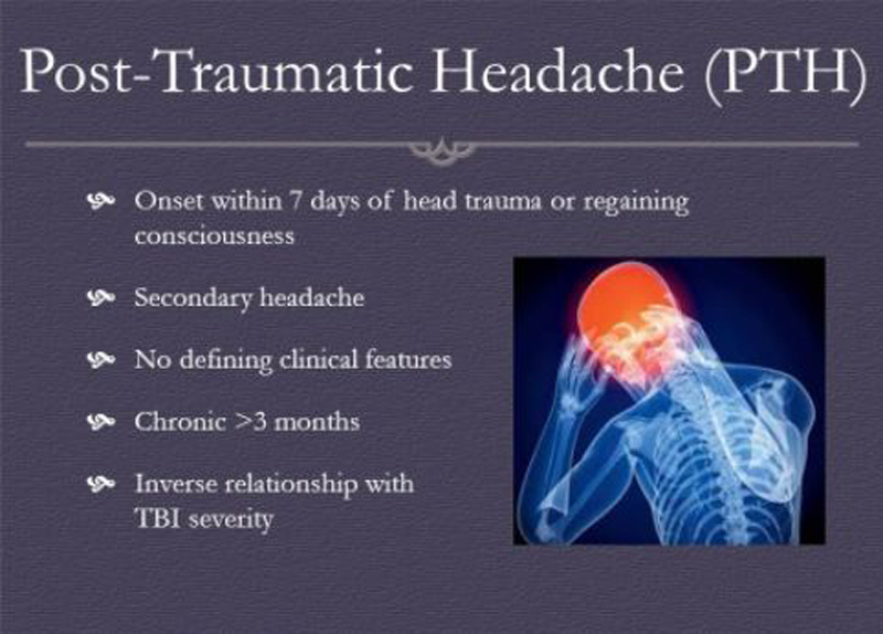 Importance The prognosis of posttraumatic headache is poorly understood.