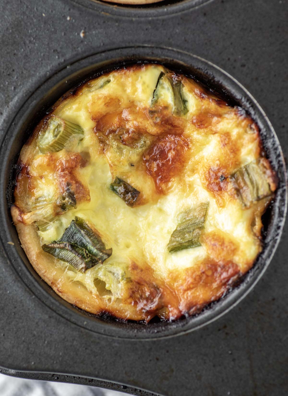 Ham Quiche With Hash Brown Crust Mini Ham and Cheese Quiche Recipe - Chisel & Fork