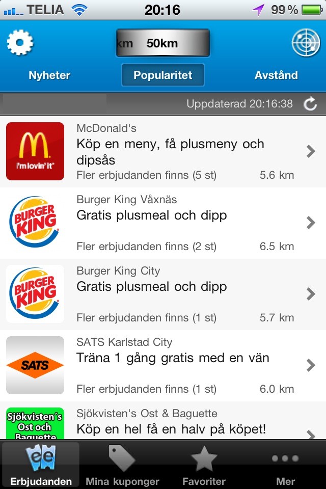 Sweet app till Iphone Chisp.se