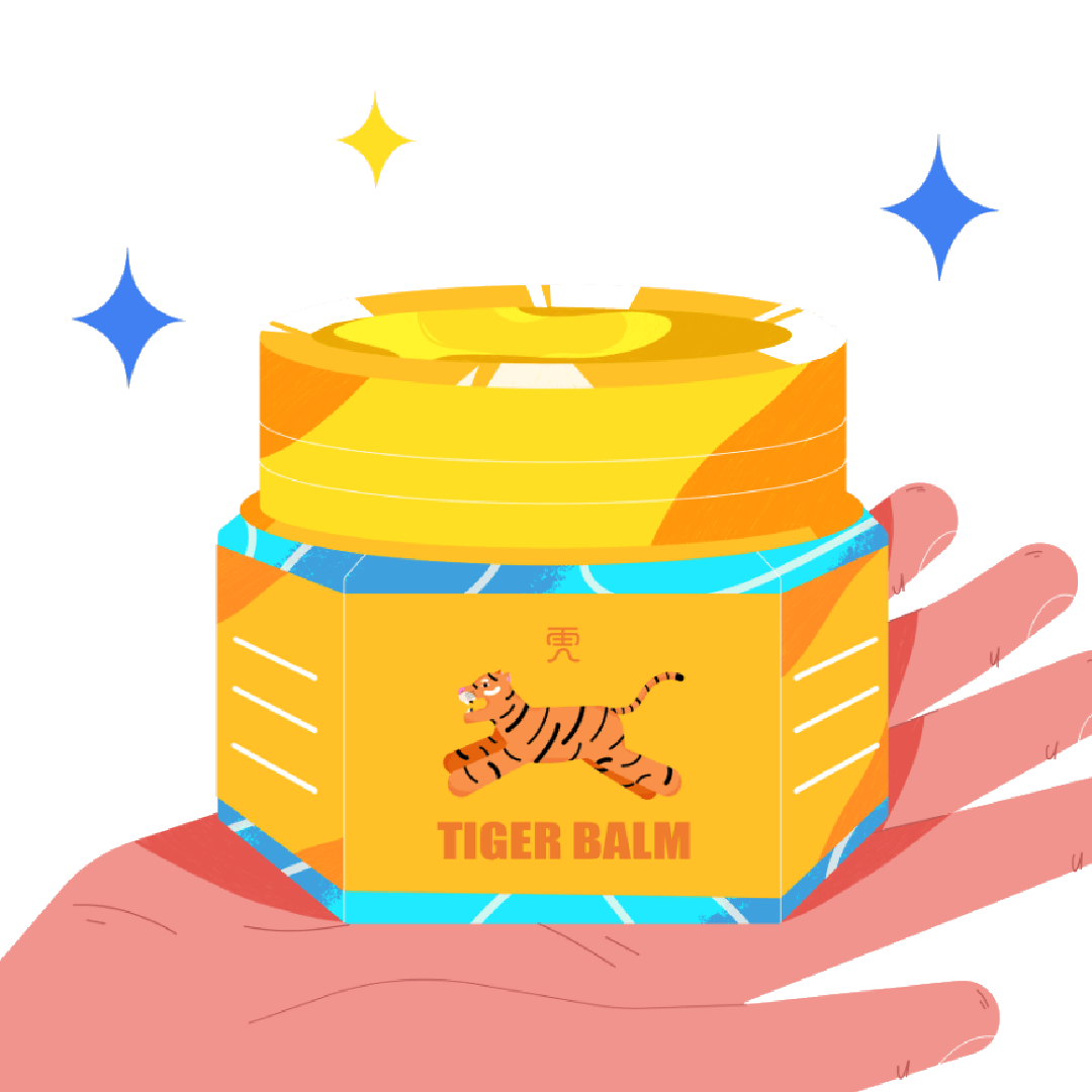 Tiger Balm Singapore's 1 Pain Relieving Ointment