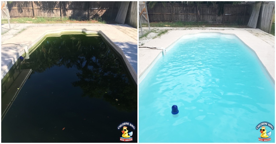 How To Clean A Pool Filter Our Work Chlorine King Pool Service, FL.
