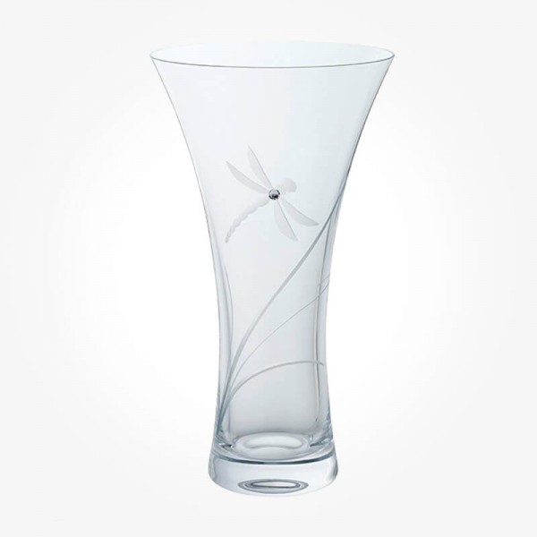Dartington Glitz dragonfly Large Vases Chloris Tableware
