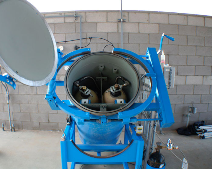 ChlorTainer Secondary Containment Cylinders For Chlorine Gas