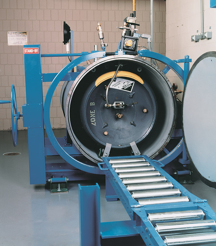 Chlorine Gas Leak Safety Technology For Water Treatment Plants