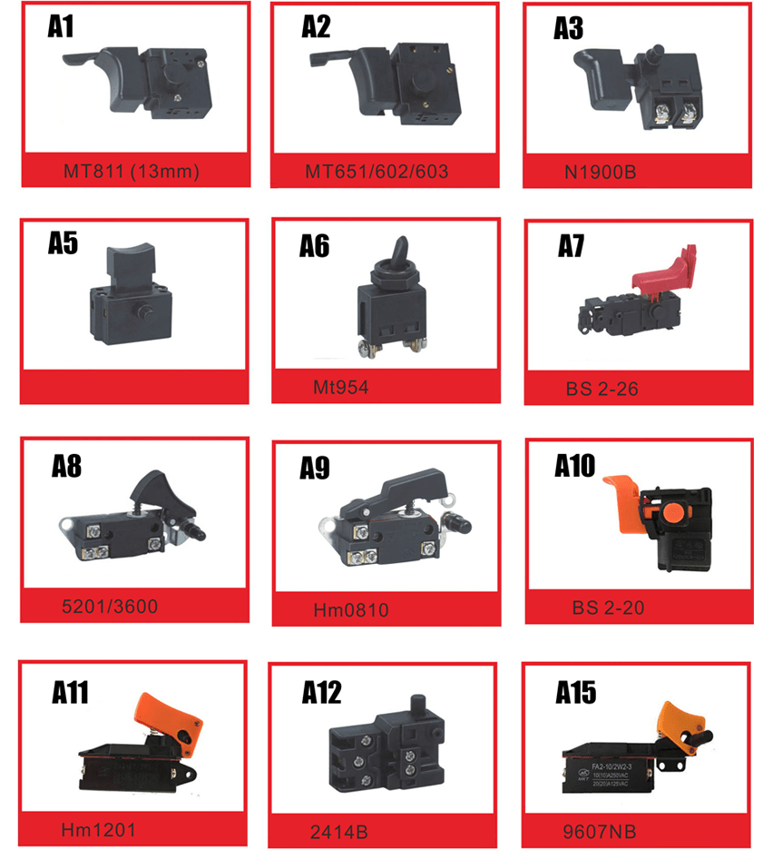Spare Parts for Power Tools