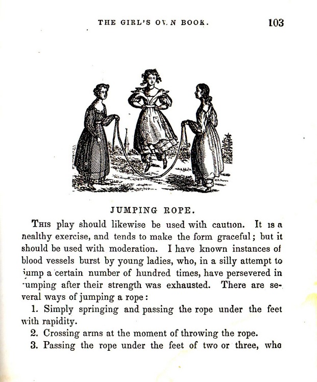 Children and Youth in History Jumping Rope [Advice Book]