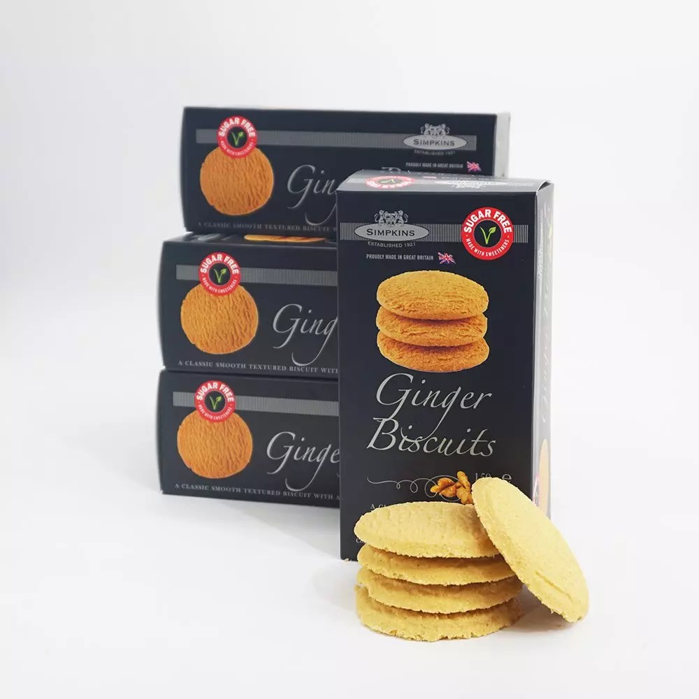 Ginger Biscuits Simpkins Vat Free