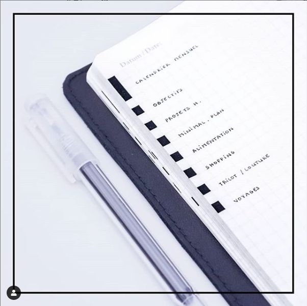 Cómo tener un buen índice para tu bullet journal chococristy