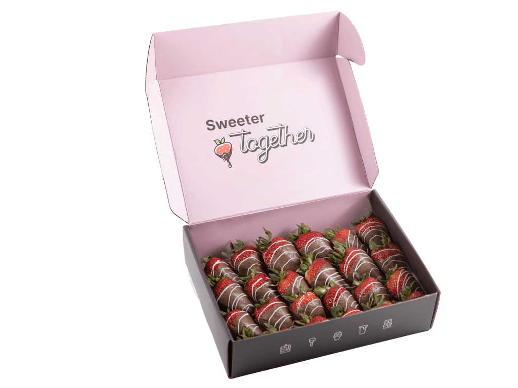 Chocolate Covered Strawberries Box Chocolate Bash